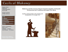 Tablet Screenshot of cecilsofblakeney.co.uk